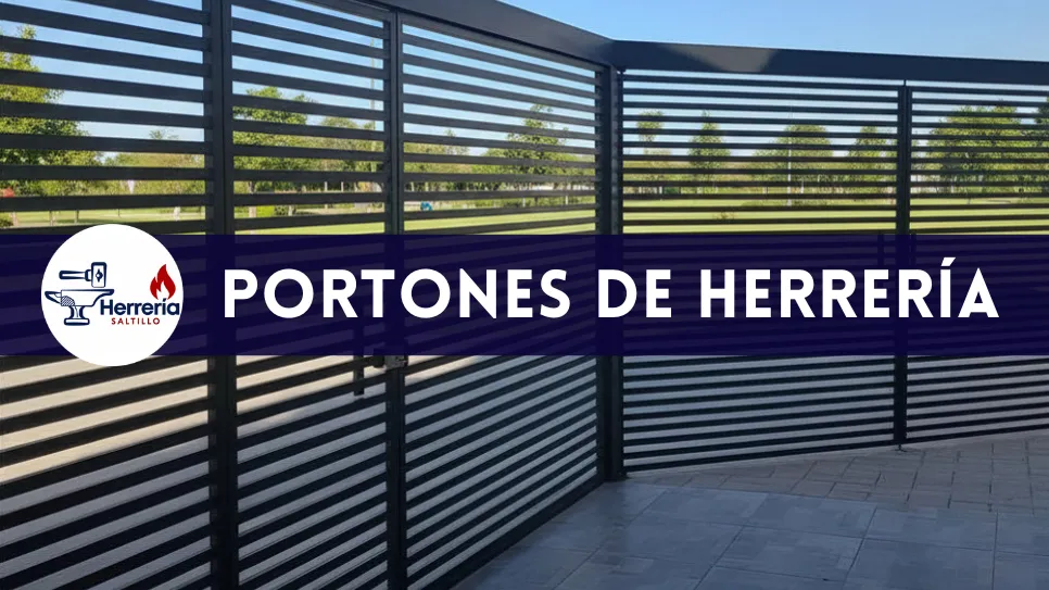 Potones de Herrería a la medida en Saltillo