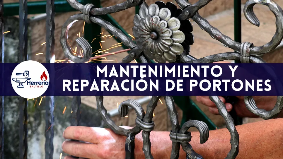 RepRción de rejas y portones oxidados en Saltillo