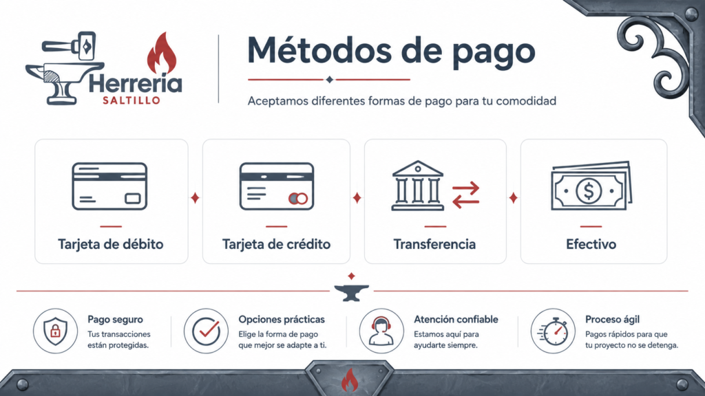 precio de reja de herrería en Saltillo